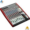 Consola Behringer UFX1204 mezcladora 12 canales USB FireWire