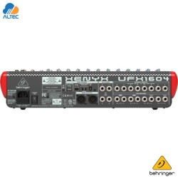Consola Behringer UFX1604 mezcladora 16 canales USB FireWire