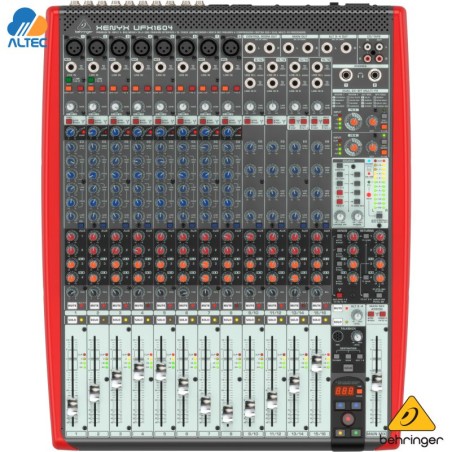 Consola Behringer UFX1604 mezcladora 16 canales USB FireWire