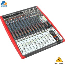 Behringer XENYX UFX1604 - mezclador de 16 entradas, 8 preamplificadores de micrófono, ecualizador, interfaz de audio y efectos