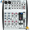 Behringer EURORACK UB1002FX - mezclador de 10 entradas, 2 preamplificadores de micrófono, ecualizador y efectos