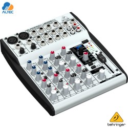 Consola Behringer UB1002FX mezcladora 10 canales con FX