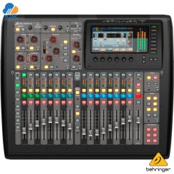 Behringer X32 COMPACT - mezcladora digital de 40 entradas, 16 preamp, faders motorizados, interfaz de audio y control remoto