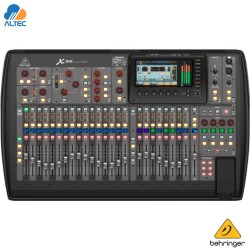 Behringer X32 - mezcladora digital de 40 entradas, 32 preamp, 25 faders motorizados, interfaz de audio y control remoto