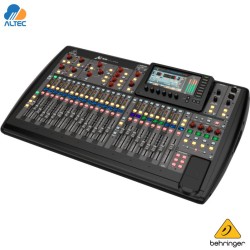 Behringer X32 - mezcladora digital de 40 entradas, 32 preamp, 25 faders motorizados, interfaz de audio y control remoto