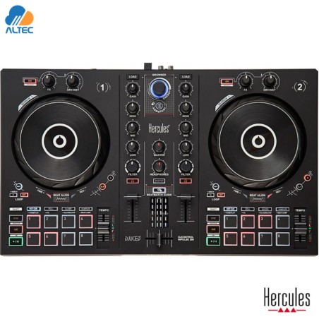 Hercules DJControl Inpulse 300 - Controlador Dj avanzado para DJUCED