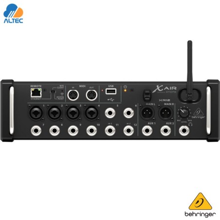 Behringer XR12 - Mezcladora digital compacta 12 canales
