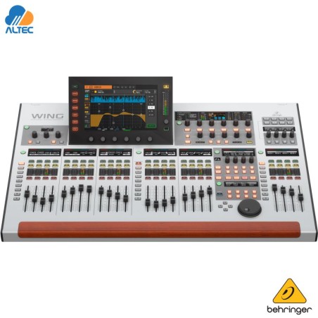 Behringer WING - mezcladora digital de 48 entradas, 8 entradas XLR, pantalla táctil, efectos e interfaz de audio USB