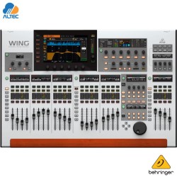 Behringer WING - mezcladora digital de 48 entradas, 8 entradas XLR, pantalla táctil, efectos e interfaz de audio USB