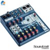 Soundcraft NOTEPAD-8FX - mezcladora de 8 entradas, 2 entradas XLR, efectos, interfaz de audio USB
