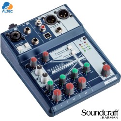Soundcraft Notepad-5 Mixer Compacto con USB y EQ de 2 Bandas