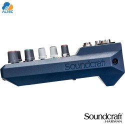 Soundcraft NOTEPAD-5 - mezcladora de 5 entradas, 1 entradas XLR, interfaz de audio USB