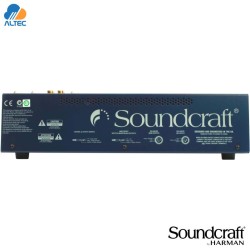 Soundcraft EFX8 - mezcladora de 8 entradas, 8 entradas XLR y efectos