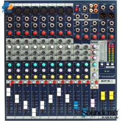 Soundcraft EFX8 Mixer Analógico 8ch con FX Lexicon y EQ Británico