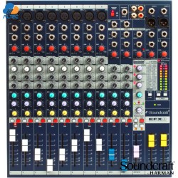 Soundcraft EFX8 - mezcladora de 8 entradas, 8 entradas XLR y efectos