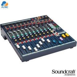 Soundcraft EFX8 - mezcladora de 8 entradas, 8 entradas XLR y efectos