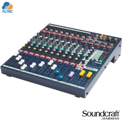 Soundcraft EFX8 - mezcladora de 8 entradas, 8 entradas XLR y efectos