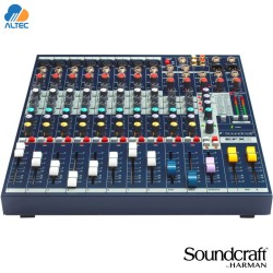 Soundcraft EFX8 Mixer Analógico 8ch con FX Lexicon y EQ Británico