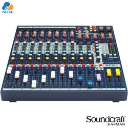 Soundcraft EFX8 - mezcladora de 8 entradas, 8 entradas XLR y efectos