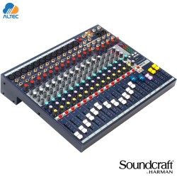 Soundcraft EFX12 Mixer Analógico 12ch con FX Lexicon y EQ Británico