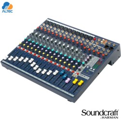 Soundcraft EFX12 Mixer Analógico 12ch con FX Lexicon y EQ Británico