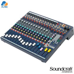 Soundcraft EFX12 - mezcladora de 12 entradas, 12 entradas XLR y efectos