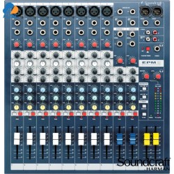 Soundcraft EPM8 Mixer Analógico 8ch con EQ Británico y Auxiliar