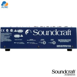 Soundcraft EPM6 Mixer Analógico 6ch con EQ Británico y Auxiliar
