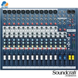 Soundcraft EPM12 - mezcladora de 12 entradas, 12 entradas XLR