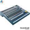 Soundcraft EPM12 Mixer Analógico 12ch con EQ Británico y Auxiliar
