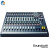 Soundcraft EPM12 Mixer Analógico 12ch con EQ Británico y Auxiliar