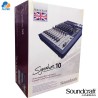 Soundcraft SIGNATURE 10 - mezcladora de 10 entradas, 6 entradas XLR, efectos, interfaz de audio USB
