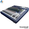 Soundcraft SIGNATURE 12 - mezcladora de 12 entradas, 8 entradas XLR, efectos, interfaz de audio USB