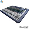 Soundcraft SIGNATURE 22 - mezcladora de 22 entradas, 16 entradas XLR, efectos, interfaz de audio USB