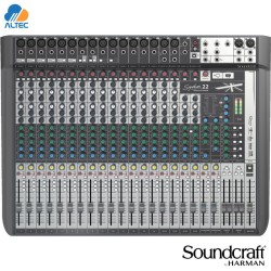 Soundcraft Signature 22MTK Mixer 22ch con USB Multitrack y FX