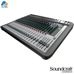 Soundcraft SIGNATURE 22MTK - mezcladora de 22 entradas, 16 entradas XLR, efectos, interfaz de audio USB multitrack