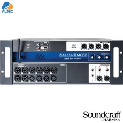 Soundcraft UI16 - mezcladora de 16 entradas, 12 entradas XLR, efectos