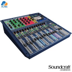 Soundcraft SI EXPRESSION 1 - mezcladora de 32 entradas expandible a 64, 32 entradas XLR, efectos