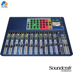 Soundcraft SI EXPRESSION 2 - mezcladora de 24 entradas expandible a 64, 24 entradas XLR, efectos
