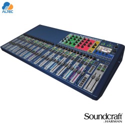 Soundcraft SI EXPRESSION 3 - mezcladora de 32 entradas expandible a 64, 32 entradas XLR, efectos