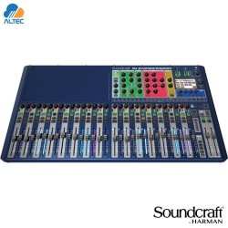 Soundcraft SI EXPRESSION 3 - mezcladora de 32 entradas expandible a 64, 32 entradas XLR, efectos