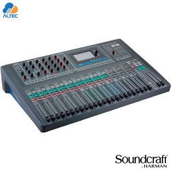 Soundcraft SI IMPACT - mezcladora de 40 entradas expandible a 80, 32 entradas XLR, efectos, interfaz de audio USB