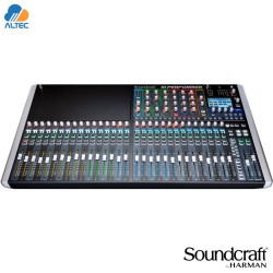 Soundcraft SI PERFORMER 3 - mezcladora de 32 entradas expandible a 80, 32 entradas XLR, efectos