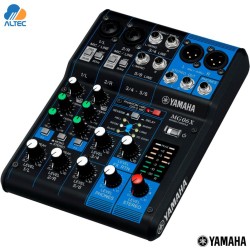 Yamaha MG06X - mezcladora de 6 entradas, 2 entradas XLR, efectos