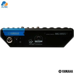 Yamaha MG10XU - mezcladora de 10 entradas, 4 entradas XLR, efectos, interfaz de audio USB
