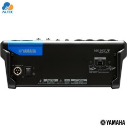 Yamaha MG10XUF - mezcladora de 10 entradas, 4 entradas XLR, efectos, interfaz de audio USB, faders