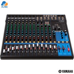 Yamaha MG16XU - mezcladora de 16 entradas, 10 entradas XLR, efectos, interfaz de audio USB