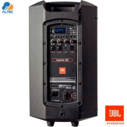 JBL MAX10 Parlante Activo 10" con Bluetooth, USB y Ruedas