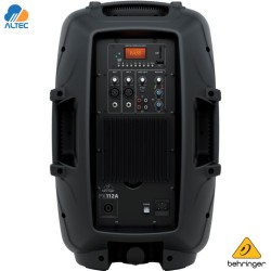 Behringer PK112A - 600W parlante PA de 12 pulgadas, USB-MP3 y SD player, bluetooth y control remoto