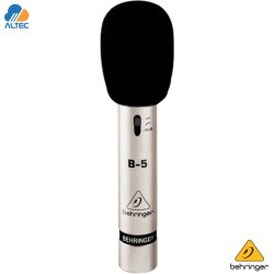 Behringer B-5 - micrófono condensador de estudio con 2 cápsulas intercambiables